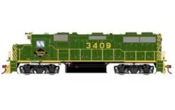 Athearn Genesis G65625 HO EMD GP39-2 Reading RDG 3409 With DCC And Sound