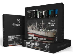 Abteilung 502 306 Naval & Grey Effects Weathering Oil Paint Set (6 Colors) 20ml Tubes