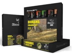 Abteilung 502 307 Dioramas Weathering Oil Paint Set (6 Colors) 20ml Tubes