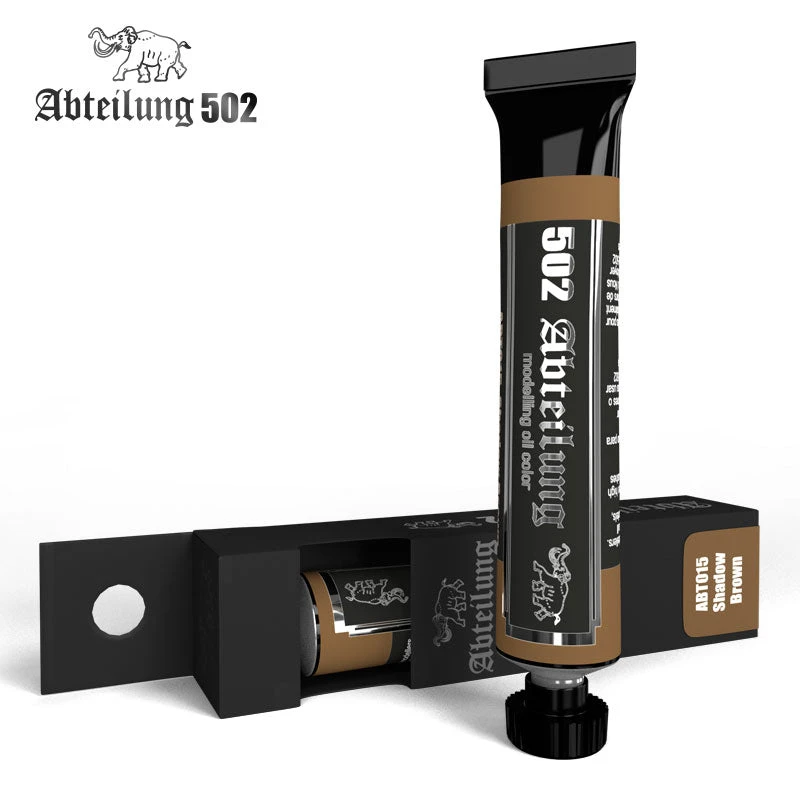 Abteilung 502 15 Weathering Oil Paint Shadow Brown 20ml Tube 3 Abteilung 502 15 Weathering Oil Paint Shadow Brown 20ml Tube