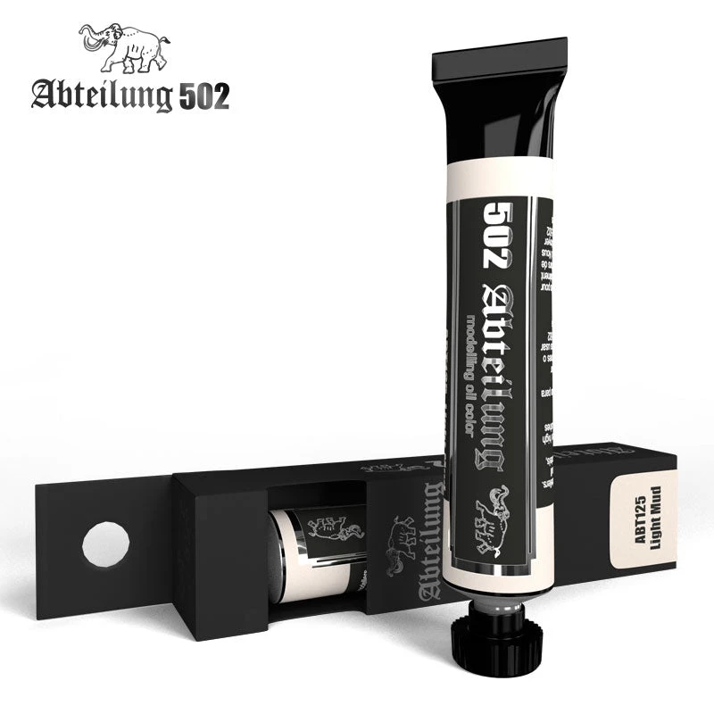 Abteilung 502 125 Weathering Oil Paint Light Mud 20ml Tube 3 Abteilung 502 125 Weathering Oil Paint Light Mud 20ml Tube