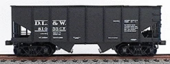 Accurail 2405 HO Scale USRA 55 Ton 2 Bay Open Hopper Kit Lackawanna DL&W - NOS