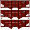 Accurail 24254 HO Scale USRA 55 Ton 2 Bay Open Hopper Kit 3 Pack CNW - NOS -Bachmann Store accurail 24254 ho scale usra 55 ton 2 bay open hopper kit 3 pack cnw nos