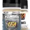 AK Interactive 140 Sienna Soil Pigment 35ml Bottle 1 AK Interactive 140 Sienna Soil Pigment 35ml Bottle -Bachmann Store ak interactive 140 sienna soil pigment 35ml bottle