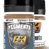 AK Interactive 141 Vietnam Earth Pigment 35ml Bottle 2 AK Interactive 141 Vietnam Earth Pigment 35ml Bottle -Bachmann Store ak interactive 141 vietnam earth pigment 35ml bottle