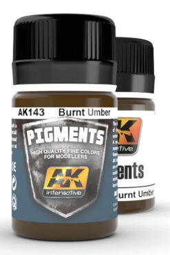AK Interactive 143 Burnt Umber Pigment 35ml Bottle