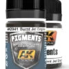 AK Interactive 2041 Air Series: Brunt Jet Engine Pigment 35ml Bottle -Bachmann Store ak interactive 2041 air series brunt jet engine pigment 35ml bottle 2