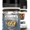 AK Interactive 2042 Air Series: Dark Rust Pigment 35ml Bottle 1 AK Interactive 2042 Air Series: Dark Rust Pigment 35ml Bottle -Bachmann Store ak interactive 2042 air series dark rust pigment 35ml bottle 1