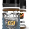 AK Interactive 2043 Air Series: Ochre Rust Pigment 35ml Bottle -Bachmann Store ak interactive 2043 air series ochre rust pigment 35ml bottle