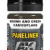 AK Interactive 2071 Air Series: Panel Liner Brown & Green Camouflage Enamel Paint 35ml Bottle 2 AK Interactive 2071 Air Series: Panel Liner Brown & Green Camouflage Enamel Paint 35ml Bottle -Bachmann Store ak interactive 2071 air series panel liner brown green camouflage enamel paint 35ml bottle 2