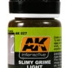 AK Interactive 27 Slimy Grime Light Enamel Paint 35ml Bottle -Bachmann Store ak interactive 27 slimy grime light enamel paint 35ml bottle