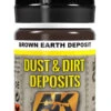 AK Interactive 4063 Dust & Deposit Brown Earth Enamel Paint 35ml Bottle -Bachmann Store ak interactive 4063 dust deposit brown earth enamel paint 35ml bottle 3