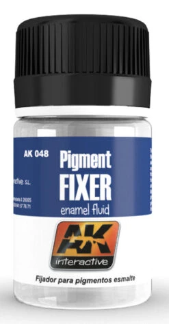 AK Interactive 48 Pigment Fixer Enamel 35ml Bottle