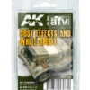 AK Interactive 60 Dust Effects & White Spirit Enamel Paint Set (11, 15, 22) -Bachmann Store ak interactive 60 dust effects white spirit enamel paint set 11 15 22