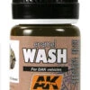 AK Interactive 66 DAK Vehicle Wash Enamel Paint 35ml Bottle -Bachmann Store ak interactive 66 dak vehicle wash enamel paint 35ml bottle