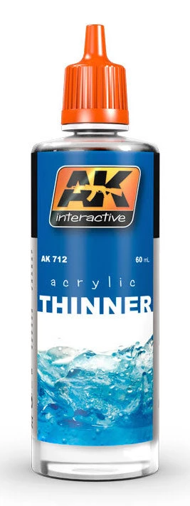 AK Interactive 712 Acrylic Thinner 60ml Bottle 3 AK Interactive 712 Acrylic Thinner 60ml Bottle