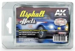 AK Interactive 8090 Cars & Civil Vehicle Series Asphalt Effects