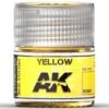 AK Interactive AKI RC7 Real Color Yellow Lacquer Lacquer 10ml Bottle -Bachmann Store aki rc7 real color yellow acrylic lacquer 10ml bottle