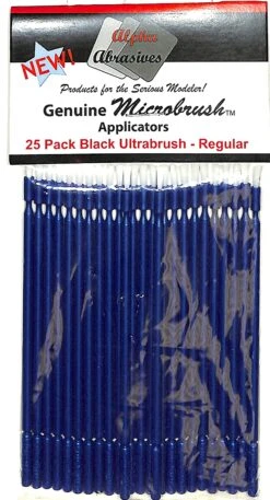 Alpha MicroBrush 1300 Blue Ultrabrush Applicators 25 Pack