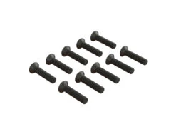 ARRMA ARA722314 Flat Head Hex Machine Screw M3x14mm (10 Pack)