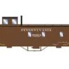 Athearn 14459 N Scale 30' 3 Window Caboose Pennsylvania PRR 980174 -Bachmann Store athearn 14459 n scale 30 3 window caboose pennsylvania prr 980174