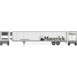 Athearn 26756 HO Scale 53' Utility Reefer Trailer Maverick T15032 -Bachmann Store athearn 26756 ho scale 53 utility reefer trailer maverick t150322