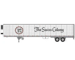 Athearn 26768 HO Scale 53' Utility Reefer Trailer Swiss Colony 118