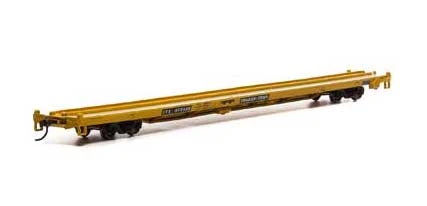 Athearn 27629 HO Scale 85' Flatcar Trailer Train Yellow TTX 473439 3 Athearn 27629 HO Scale 85' Flatcar Trailer Train Yellow TTX 473439 -Bachmann Store athearn 27629 ho scale 85 flatcar trailer train yellow ttx 473439
