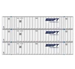 Bachmann Store 30 Athearn 40123 HO Scale 53' Stoughton Intermodal Container Swift SWRU 3 Pack #2