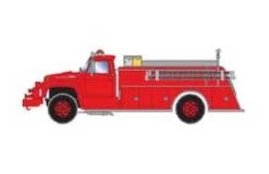 Athearn 4637 HO Scale Red Ford F-850 Fire Truck