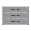 Athearn 63391 HO Scale 40' Smooth Side Container Sealand SEAU 3 Pack #1 -Bachmann Store athearn 63391 ho scale 40 smooth side container sealand seau 3 pack 1