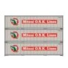 Athearn 63396 HO Scale 40' Smooth Side Container Mitsui OSK Lines MOLU 3 Pack #2 -Bachmann Store athearn 63396 ho scale 40 smooth side container mitsui osk lines molu 3 pack 2