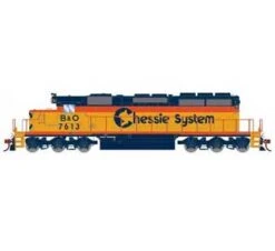 Athearn 72187 HO Scale RTR EMD SD40-2 Chessie System B&O 7613 DCC & Sound