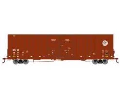 Athearn 75319 HO Scale 60' Gunderson Double Door Hi-Cube Boxcar BNSF 760717