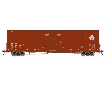Athearn 75319 HO Scale 60' Gunderson Double Door Hi-Cube Boxcar BNSF 760717 3 Athearn 75319 HO Scale 60' Gunderson Double Door Hi-Cube Boxcar BNSF 760717