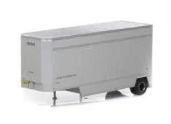 Athearn 90205 HO Scale 28' Drop Sill Parcel Trailer UPS No Shield 297249