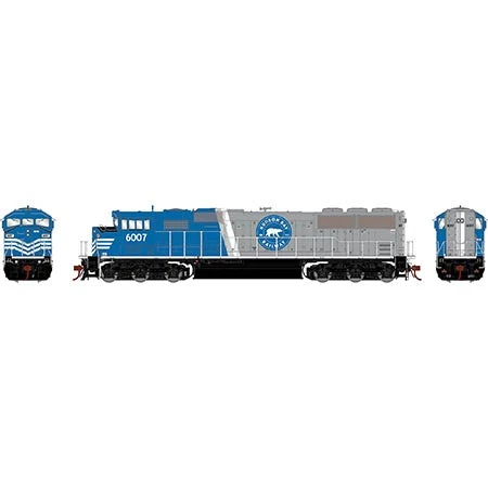 Athearn Genesis 2.0 G75647 HO Scale SD60M Tri-Clops Hudson Bay HBRY 6007 DCC Sound 4 Athearn Genesis 2.0 G75647 HO Scale SD60M Tri-Clops Hudson Bay HBRY 6007 DCC Sound - Image 2