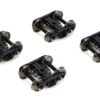 Athearn Genesis G4595 HO Scale 100-Ton Roller Bearing Trucks, .110" Tread (2-Pair) 1 Athearn Genesis G4595 HO Scale 100-Ton Roller Bearing Trucks, .110" Tread (2-Pair) -Bachmann Store athearn genesis 4595 ho scale 100 ton roller bearing trucks 110 tread 2 pair