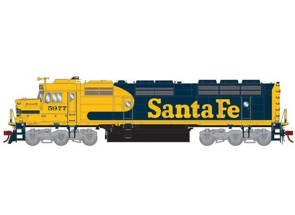 Athearn Genesis G18371 HO Scale EMD F45u Rebuilt Santa Fe ATSF 5977 DCC & Sound 3 Athearn Genesis G18371 HO Scale EMD F45u Rebuilt Santa Fe ATSF 5977 DCC & Sound