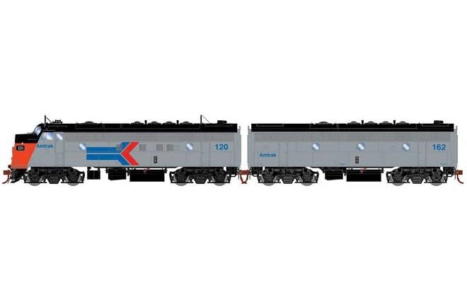 Athearn Genesis G19594 HO Scale EMD FP7A/F7B Amtrak AMTK 120/162 DC 3 Athearn Genesis G19594 HO Scale EMD FP7A/F7B Amtrak AMTK 120/162 DC