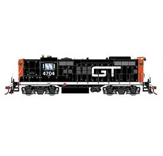 Athearn Genesis G30633 HO Scale EMD GP18 Grand Trunk Western GTW 4704 3 Athearn Genesis G30633 HO Scale EMD GP18 Grand Trunk Western GTW 4704