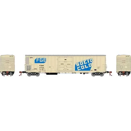 Athearn Genesis G66309 HO Scale FGE 57' Mechanical Reefer Solid Cold FGMR 11700 4 Athearn Genesis G66309 HO Scale FGE 57' Mechanical Reefer Solid Cold FGMR 11700 - Image 2
