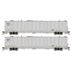 Athearn Genesis G76736 HO Scale NSC 6400 Gondola With Load WCTX 2 Pack
