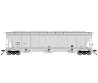 Athearn Genesis G97164 HO Scale Trinity 3 Bay Covered Hopper General American GCCX 81093 3 Athearn Genesis G97164 HO Scale Trinity 3 Bay Covered Hopper General American GCCX 81093