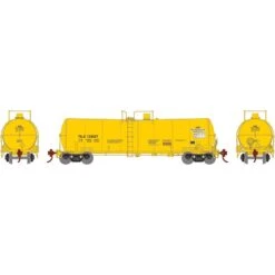 Athearn RTR 16396 HO Scale 16k Clay Slurry Tank Car Trinity TILX 135527 -Bachmann Store athearn rtr 16396 ho scale 16k clay slurry tank car trinity tilx 1355272