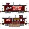Athearn RTR 74041 HO Scale Concession Cupola Caboose Set Toots’ Pizza Pies