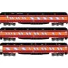 Athearn RTR 88230 HO Scale Heavyweight Passenger 3 Car Set "Daylight" Southern Pacific SP -Bachmann Store athearn rtr 88230 ho scale heavyweight passenger 3 car set daylight southern pacific sp