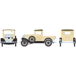 Athearn 26424 HO Scale RTR Model A Pickup, Tan -Bachmann Store atheran ho scale ath26424 model a pickup tan