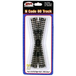 Atlas 2565 N Scale Code 80 20 Degree Crossing -Bachmann Store atlas 2565 n scale code 80 20 degree crossing