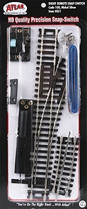 Atlas 851 HO Scale Code 100 Track Remote Right-Hand Switch
